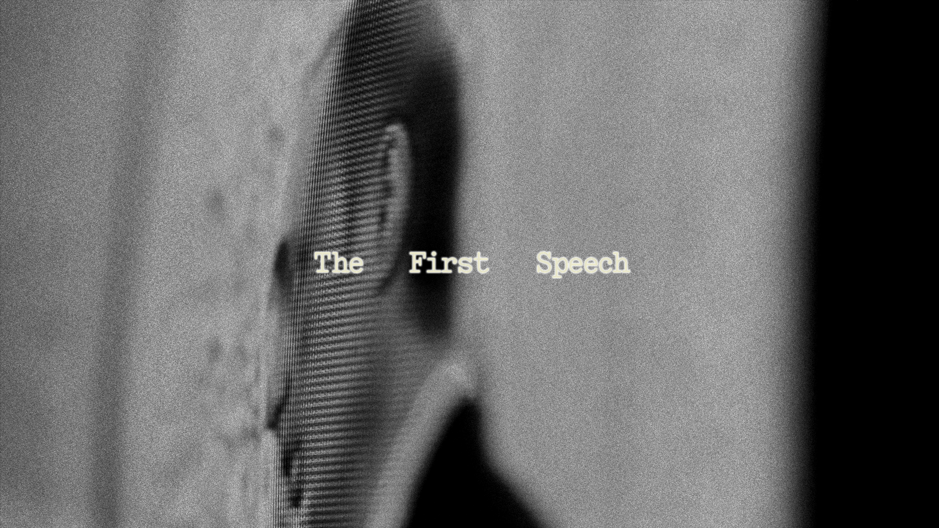 First Speech